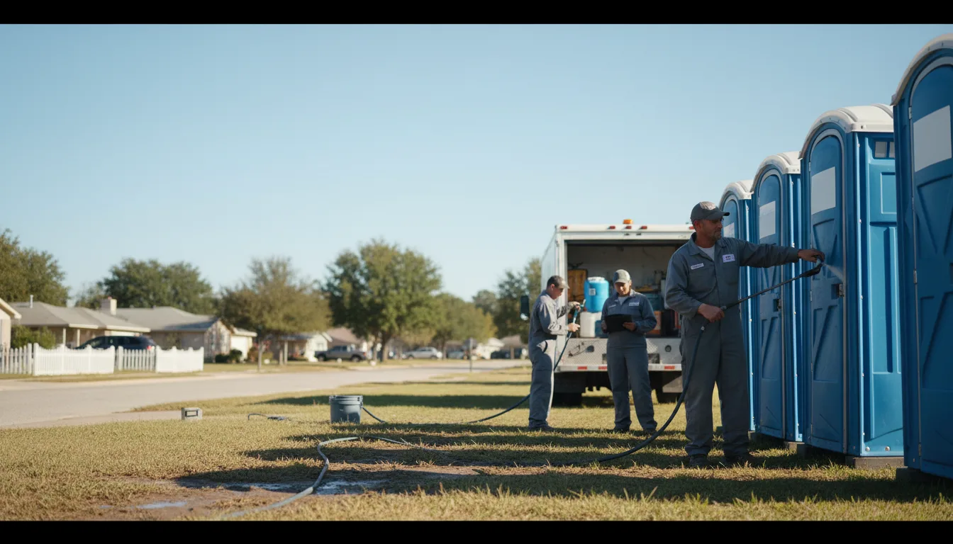 Long-Term Portable Toilet Rental in Barbeau, MI near me